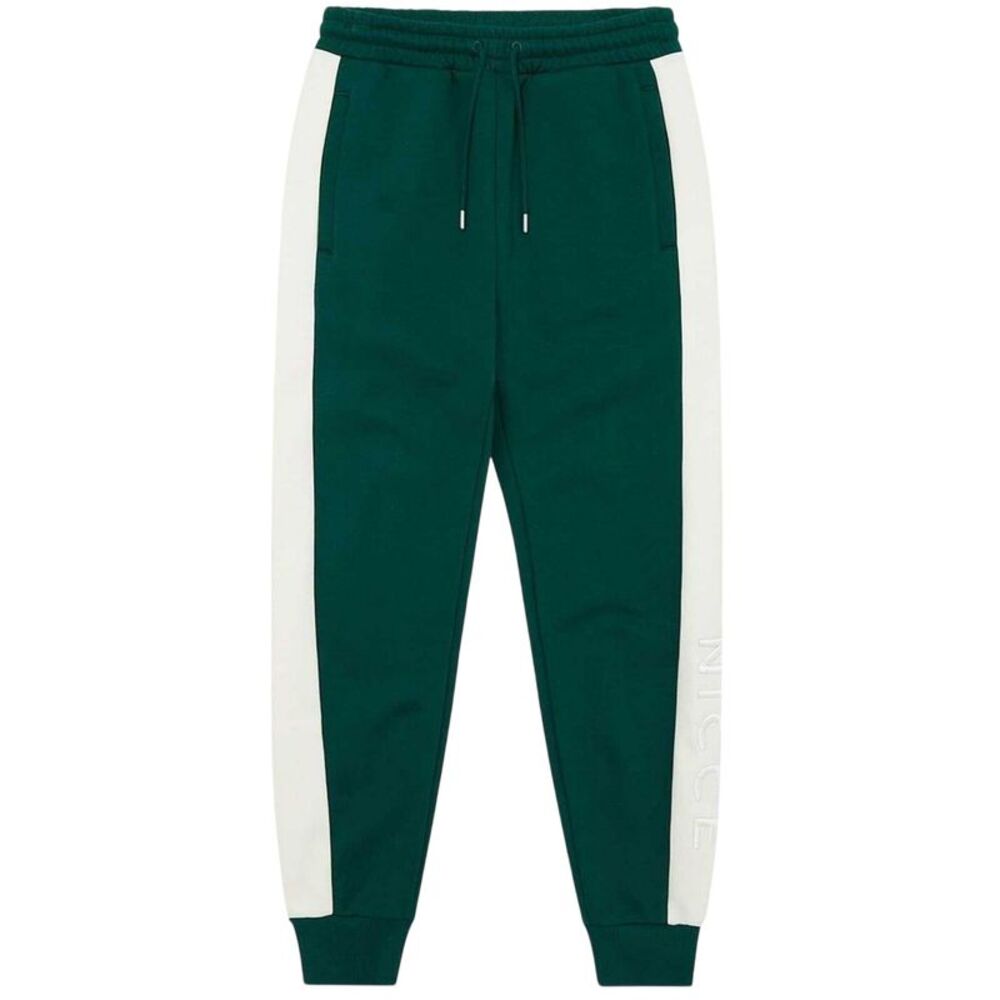 Nicce Mens Mercury Sweatpants / Green/White